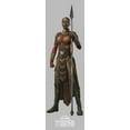 thumbnail image 2 of Girl's Black Panther: Wakanda Forever Okoye Standing Tall  Graphic Tee Athletic Heather X Small, 2 of 3