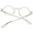 thumbnail image 5 of HEPIDEM Acetate Men Vintage Round Optical Glasses Frame Zolman Small( Clear Small), 5 of 7