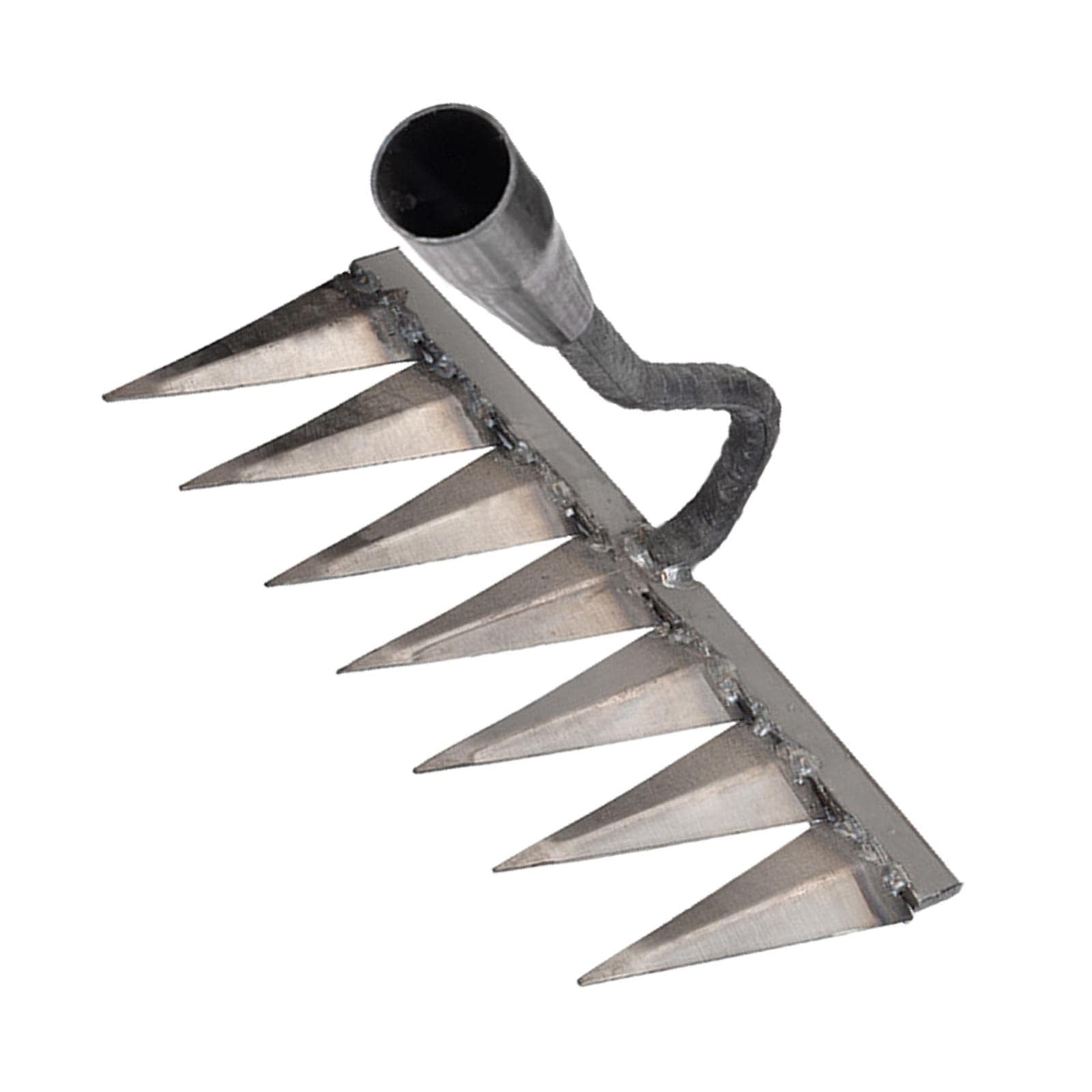 Agricultural Nails and Rakes Garden Land Reclamation and Weeding Rake