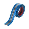 thumbnail image 1 of 3cmx1 Metro Puerta Umbral Protector para Coche Carbono Fibra Patrón Azul, 1 of 1