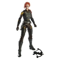 G.I. Joe Origins: Classified Series Snakes Eyes Scarlet Kids Toy Action Figure for Boys and Girls (9”)