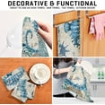 thumbnail image 6 of Coolnut Kitchen Dish Towels, Vintage Seahorse Kitchen Towels Set of 4 Super Soft Absorbent Dish Towels Set Microfiber Polyester Kitchen Dish Cloths Tea Towels, 28x18 Inch Washcloth Gift, 6 of 7
