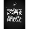 thumbnail image 3 of Rogan, Mark 19x24 Black Modern Framed Museum Art Print Titled - Aliens - No Monsters, 3 of 5
