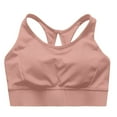 thumbnail image 7 of OSOLU Women Yoga Sports Bra With High Support And Feel Workout Sports High Support Comfortable Bralettes Light Pink S, 7 of 7