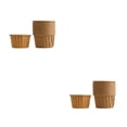 thumbnail image 2 of Monstrate 50 piezas de tazas redondas para muffins, papel resistente a la grasa, revestimientos para cupcakes, bandeja para cocinar, cocina, Type1 NO1, 2 of 6