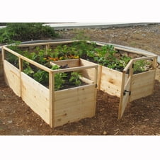 Raised Garden Beds | Natural Wood