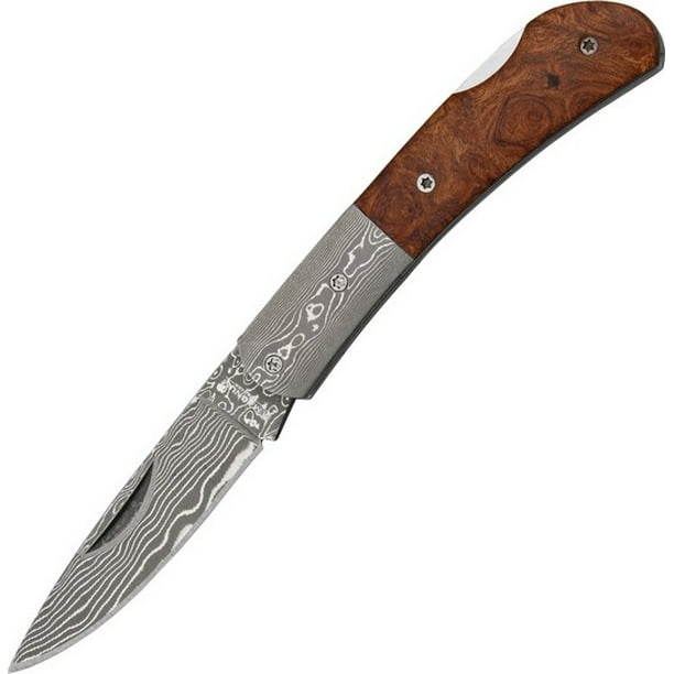 Boker Magnum Damascus Folding Knife - Walmart.com - Walmart.com