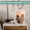 thumbnail image 3 of pbf 5x7 Acrylic Sign Holder | 5 x 7 Vertical Stand Up Slanted Sign Holder | Acrylic Stands for Display | Clear Picture Frame, Menu Table Top Stand, Plastic Flyer Holder (12-Pack), 3 of 6