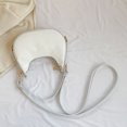 thumbnail image 3 of Bolso bandolera con patrón de cocodrilo Bolso de hombro de mujer de cuero PU para el trabajo (blanco) Ehuebsd Para Estrenar, 3 of 9