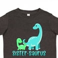 thumbnail image 4 of Inktastic Sister-saurus Cute Brontosaurus Family Boys or Girls Toddler T-Shirt, 4 of 5