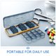 thumbnail image 3 of TABLETREANDS Organizador De Medicamentos Azul Para Viaje Y Hogar Con Compartimentos Resistentes Y Portátiles, 3 of 7