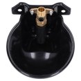 thumbnail image 3 of Stainless Steel Farm Sheep Water Bowl with Copper Valve Touch Control - Automatic Drinking Fountain for Goats, Anti-Bite, Anti-Collision Design, Easy to Clean and Install, 7.1-inch Size, 21.9oz, 3 of 6