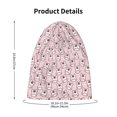 thumbnail image 4 of Pofeuu Cute Rabbit Print Toddler Beanies for Boys Baby Warm Slouchy Skullcap Hats Toddler Beanie Knit Caps Hats for Kids, 4 of 7