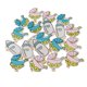 thumbnail image 1 of 20x Pinzas de Clip de Ropa Clip Decorativo Clip Foto de Papel Decoración Bebé Partido Gloria Mini clips de madera, 1 of 9