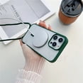 thumbnail image 5 of Crossbody Lanyard Strap MagSafe Transparent Case For iPhone 15 Pro Max 14 13 Necklace Rope Magnetic Wireless Charge Hard Cover, 5 of 5