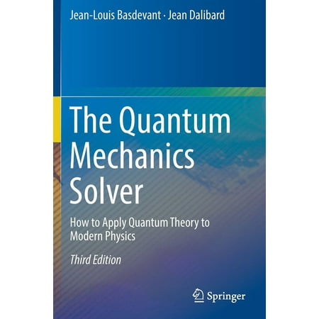 UPC: 9783030137267 | The Quantum Mechanics Solver (Paperback)