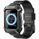 thumbnail image 1 of Chenchen for Apple Watch 9/8/7/6/5/4/SE 45/44mm Case with Band (Unicorn Beetle Pro), [Anti-Scratch] [Bumper Protector] Rugged Men Cover with Adjustable Strap Band for iWatch SE 3/2/1, Black, 1 of 1