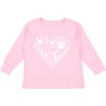 thumbnail image 3 of Inktastic Science Heart Beaker, Book, DNA and Microscope Boys or Girls Long Sleeve Toddler T-Shirt, 3 of 5