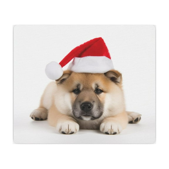 DistinctInk Mouse Pad - 1/4" Foam Rubber - Akita Puppy