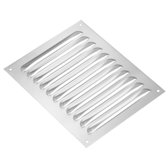 Cubierta de Ventilación Uxcell de 9.84 x 9.84 pulgadas, Rejilla de Aire de Acero Inoxidable 304