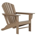 thumbnail image 4 of Portside Classic Outdoor Adirondack Chair (Set of 4) in Weathered Wood, 4 of 7