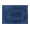 thumbnail image 1 of Mainstays Racetrack 100% Cotton Navy Bath Rug, 17" x 24", 1 of 5