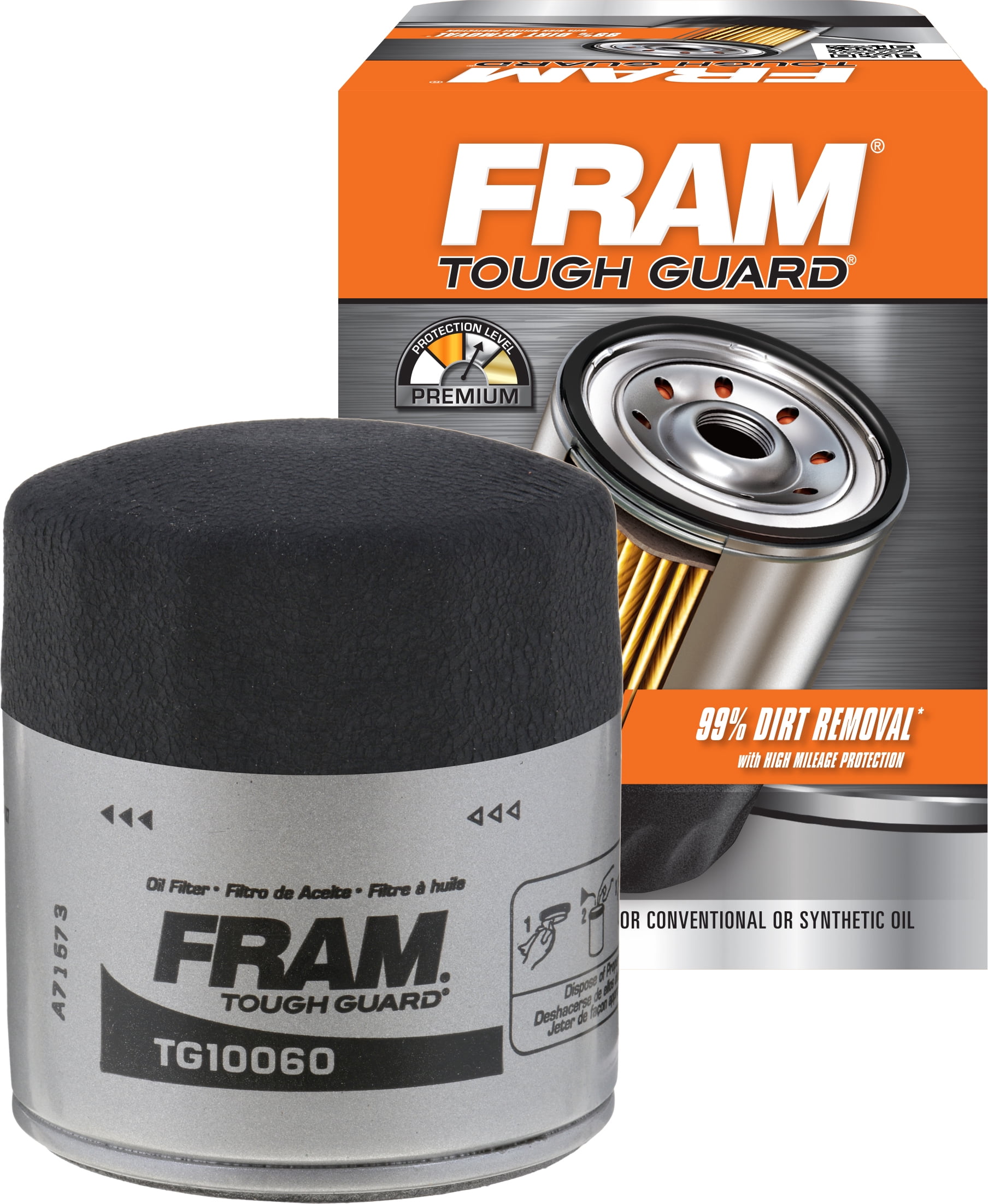 FRAM Tough Guard Oil Filter, TG10060