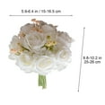 thumbnail image 3 of Wzzjkit Wedding Bouquets for Bride, Flower Bouquet High Simulation Bouquet, Never Withered Bouquet, Wedding Flowers, Bridesmaids Bouquets, 3 of 7