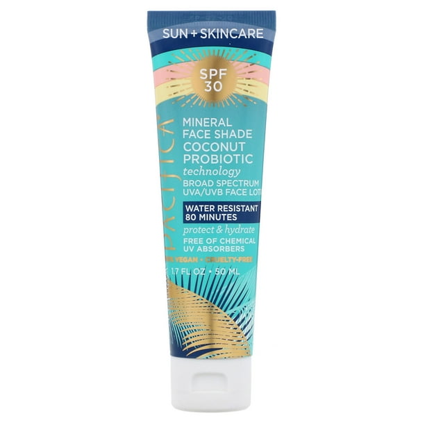 Pacifica Sun + Skincare, Mineral Face Shade, SPF 30