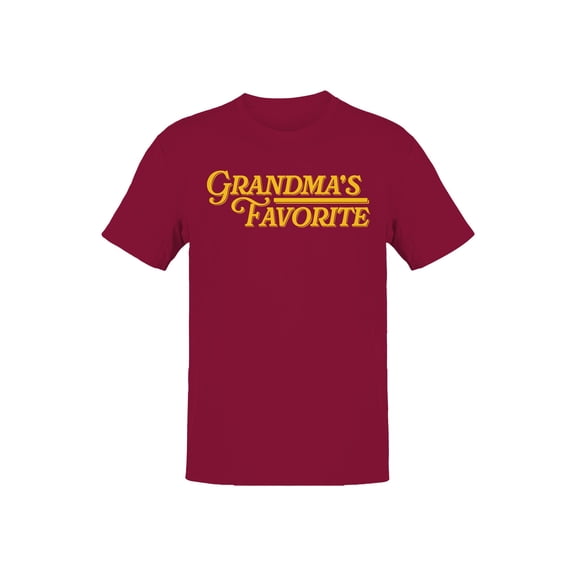 Grandma’s Favorite Colorful Design Men's T-shirt