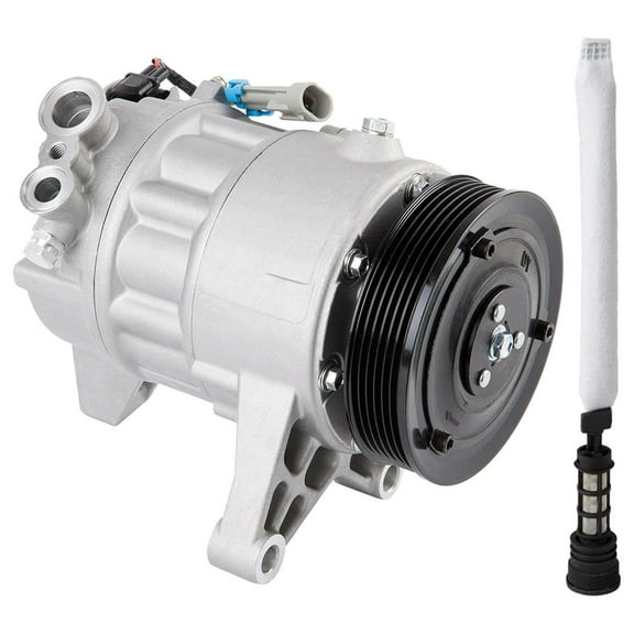 AC Compressor w/ A/C Drier For Buick LaCrosse V6 2010 2011 - BuyAutoParts