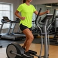 thumbnail image 6 of Ixbnca Women's Workout Tops Short Sleeve Athletic T Shirts Lightweight Quick Dry Running Crew Neck Tee, 6 of 7