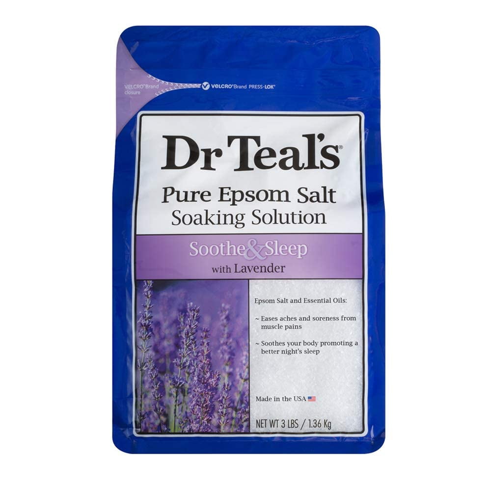 Dr. Teal's Pure Epsom Salt Soaking Solution Gift Set (3 Pack