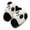 White, variant on WZEIIOT Toddler Kids Girls Slippers Cute Cartoon Panda Desgin Winter Warm Bedroom Home Shoes Cozy Indoor Soft Lined Booties Fuzzy Footwears With Heel Cover Us Size:8