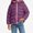 Purple, variant on Teylalorva Girl'sOuterwear Jackets Hooded Long Sleeve Puffer Jacket Warm Winter Outerwear for Toddlers(0-7) Pink Size 2T