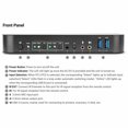 thumbnail image 4 of Rocstor SolidKVM SK06 - KVM switch - 4K, HDMI, USB 3.0, 2x1, HDR, HDCP 2.2, IR, USB sharing - 2 x KVM / audio / USB - 1 local user - desktop, 4 of 13