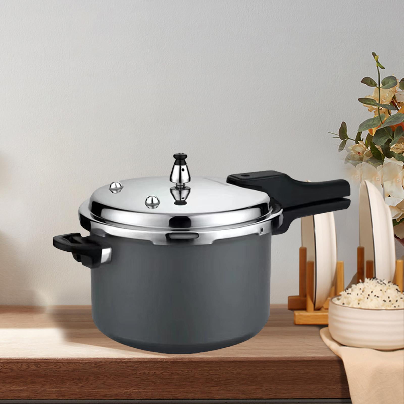kowaku Aluminum Alloy Instant Cooking Pot Fast Heating with Secure Knobs Rice Cooker Stewed Meat Pot for Family Home