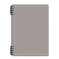 thumbnail image 2 of Soft Cover Transparent Ring Bounds Notebook Detachable B5 Notebook with Network Lines Stylish Designs, 2 of 6