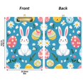 thumbnail image 5 of FORMRS Acrylic Clipboard with Low Profile Clip Standard A4 Letter Size, 12.5" x 9", Blue Easter Bunny, 5 of 8
