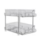 thumbnail image 1 of Mueble Organizador Baño Impermeable PET Antideslizante Transparente (2 Pisos), 1 of 9