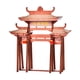thumbnail image 1 of DIY Mini Dollhouse s de modelos de construcción de bricoje Modelo de construcción Arquitectura china de montaje de puerta Torii DIY para Sunnimix Mini puerta Torii de bricolaje, 1 of 8