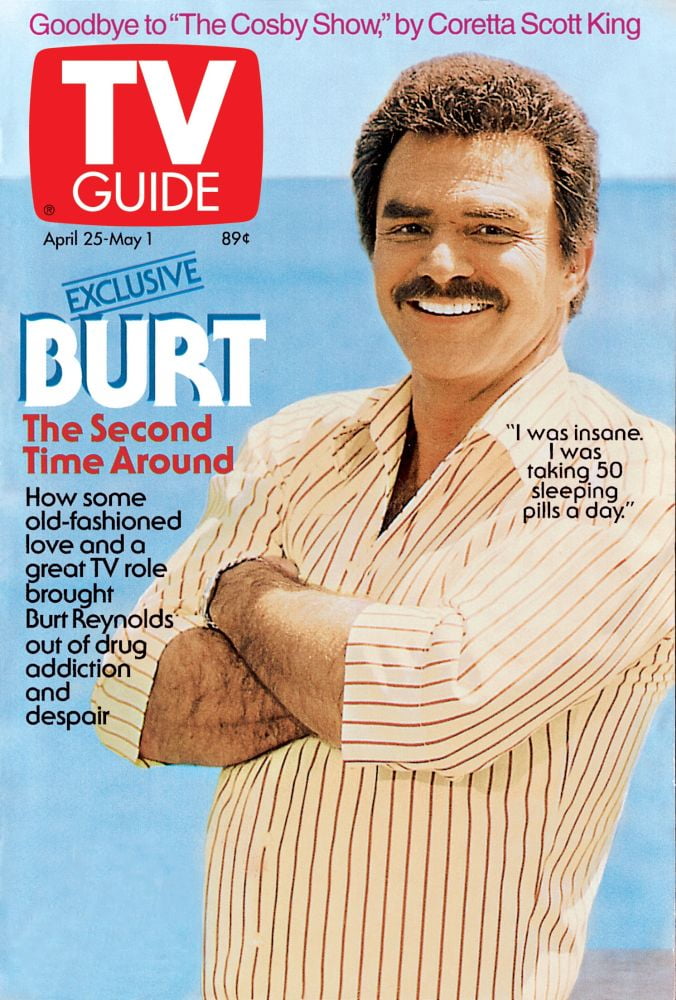 Evening Shade, Burt Reynolds, Tv Guide Cover, April 25 May 1 , 1992