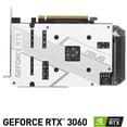 thumbnail image 4 of Tarjeta de Video ASUS Dual GeForce RTX 3060 White OC Edition 8GB GDDR6 DUAL-RTX3060-O8G-WHITE Asus RTX3060 DUAL OC 8GB GDDR6 DUAL-RTX3060-O8G-WHITE HDMI Display Port, 4 of 5
