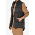 thumbnail image 3 of TheMogan Women's S~3X Basic Zip Up Puffer Padded Vest Sleeveless Quilted Gilet Jacket, 3 of 7
