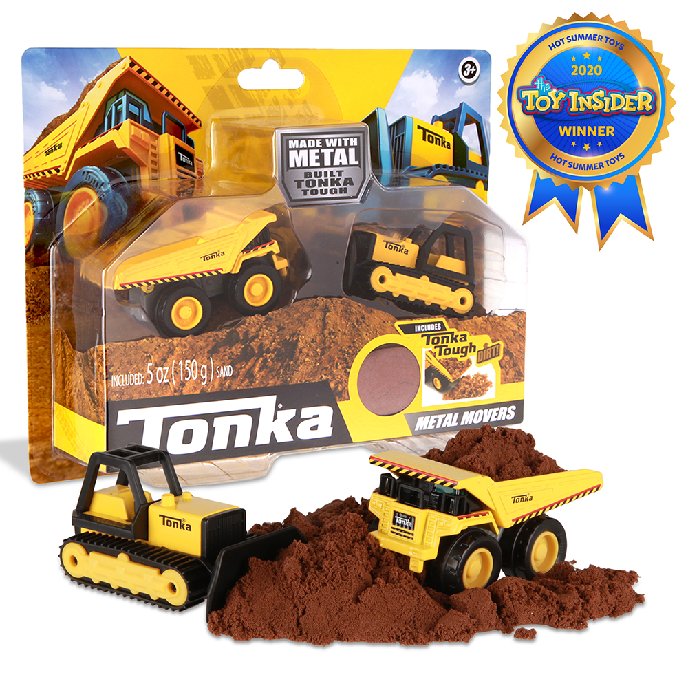 Vehicle Mixed Boys Gift Includes Stackable Garage Tonka Tinys Real Tough 2 