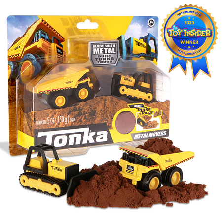 Tonka – Metal Movers Combo Pack – Mighty Dump Truck 1 and Bull Dozer