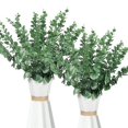 thumbnail image 4 of 10 Uds. De tallos de eucalipto, hojas artificiales de eucalipto para el hogar, ramo de flores, centro de mesa, decoración de boda, decoración navideña, 4 of 5