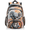 Black, variant on Cute Lion Laptop Backpack for Women Men, 18.3 Inch Large Computer Backpacks Fashion Teacher Nurse Bag Casual Daypack for Work Travel