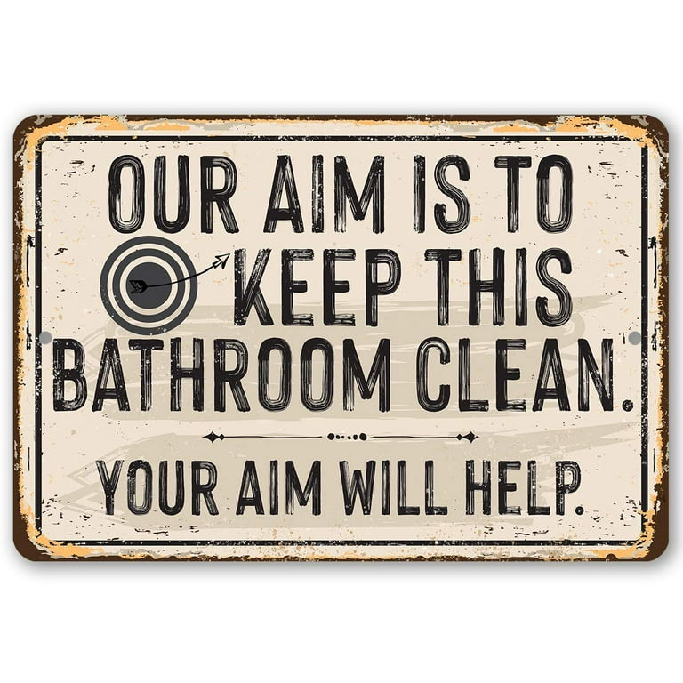 clean funny signs