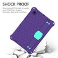 thumbnail image 2 of Case for Samsung Galaxy Tab A8 10.5 Inch 2022 (SM-X200/X205/X207), Galaxy Tab A8 Case, Hand Strap & Hand Shoulder Strap Full Body Protective Kids Case for Samsung Galaxy Tab A8 10.5” 2022, Purple+Mint, 2 of 6